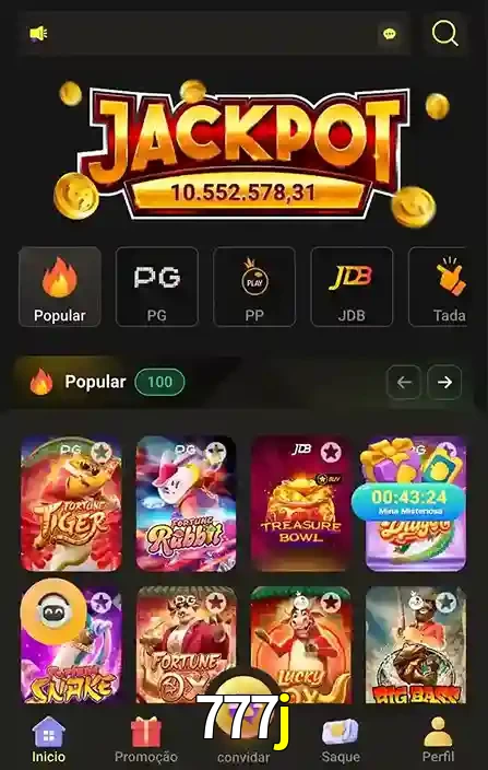 Promoções Especiais no 777j App